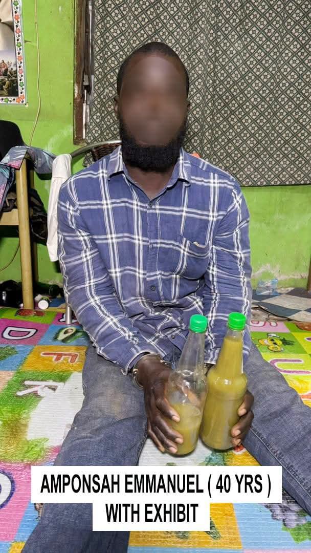 Ghana Police Nab 24 Suspects in Major Intelligence-Led Drug Crackdown