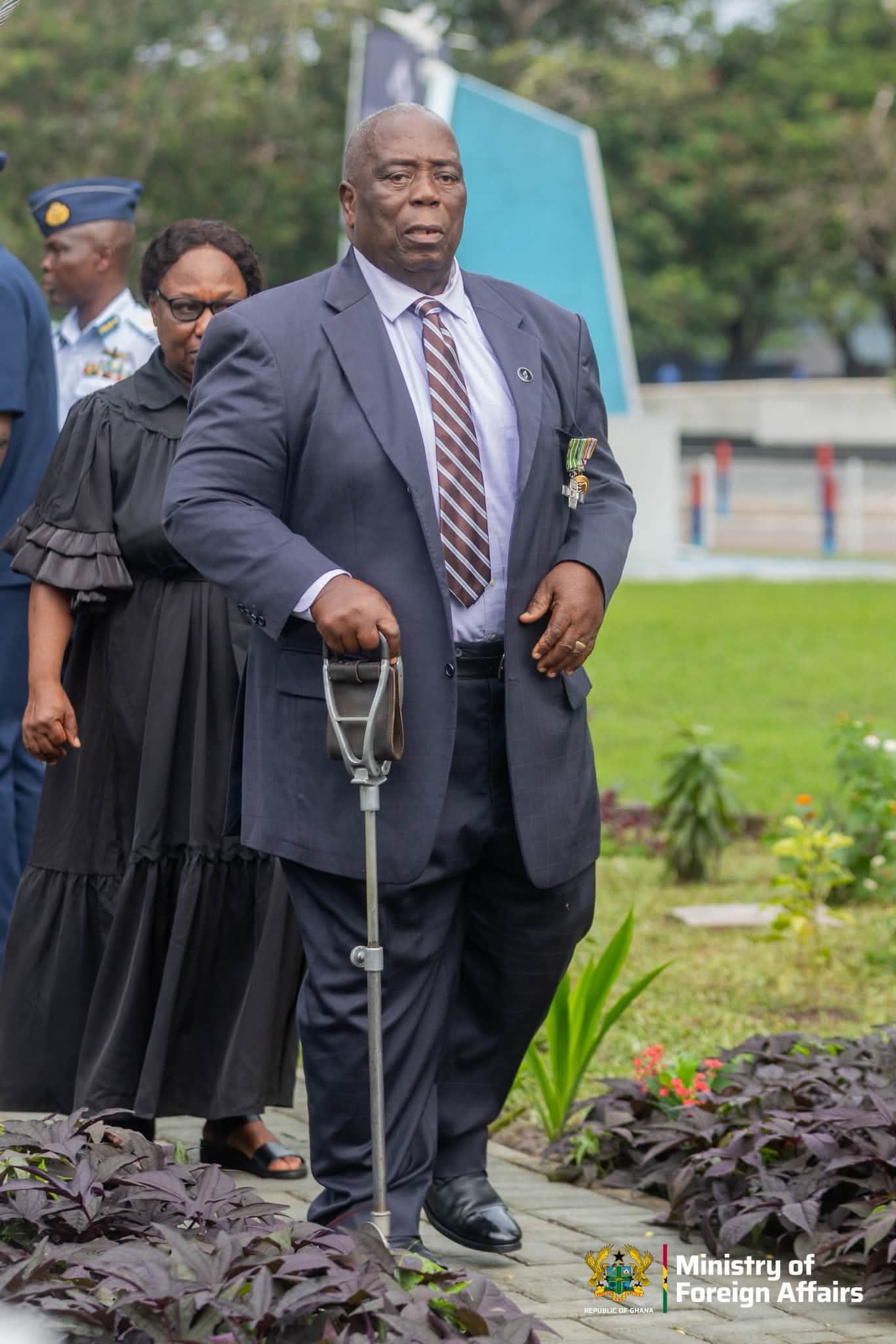 Hon. Samuel Okudzeto Ablakwa Joins Rwanda in Unveiling Monuments for Ghanaian Peacekeepers at Burma Camp
