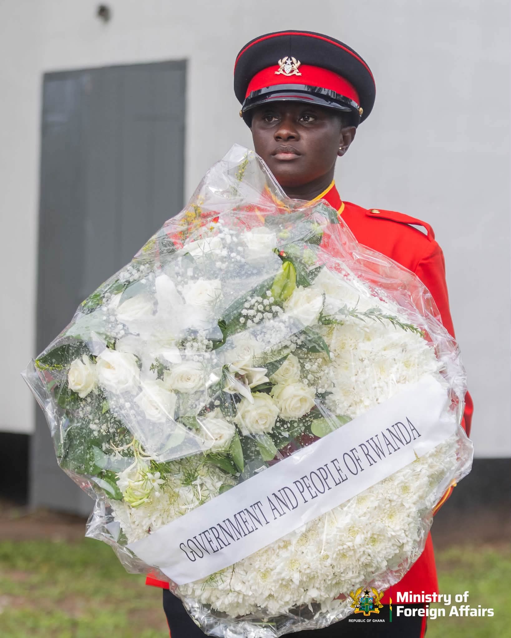 Hon. Samuel Okudzeto Ablakwa Joins Rwanda in Unveiling Monuments for Ghanaian Peacekeepers at Burma Camp