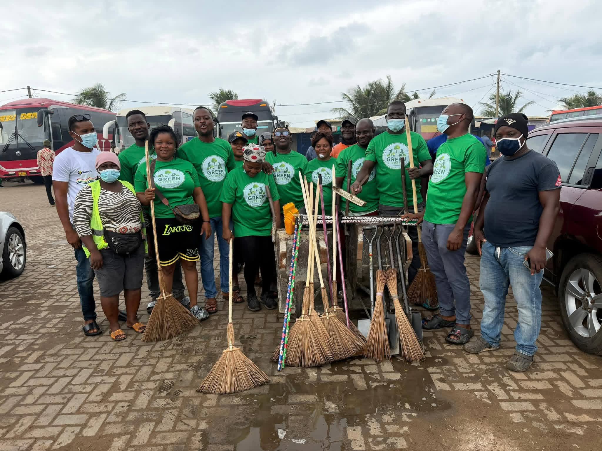 Aflao Youth Spearhead Sanitation Drive Through Volunteer Cleanup Campaigns