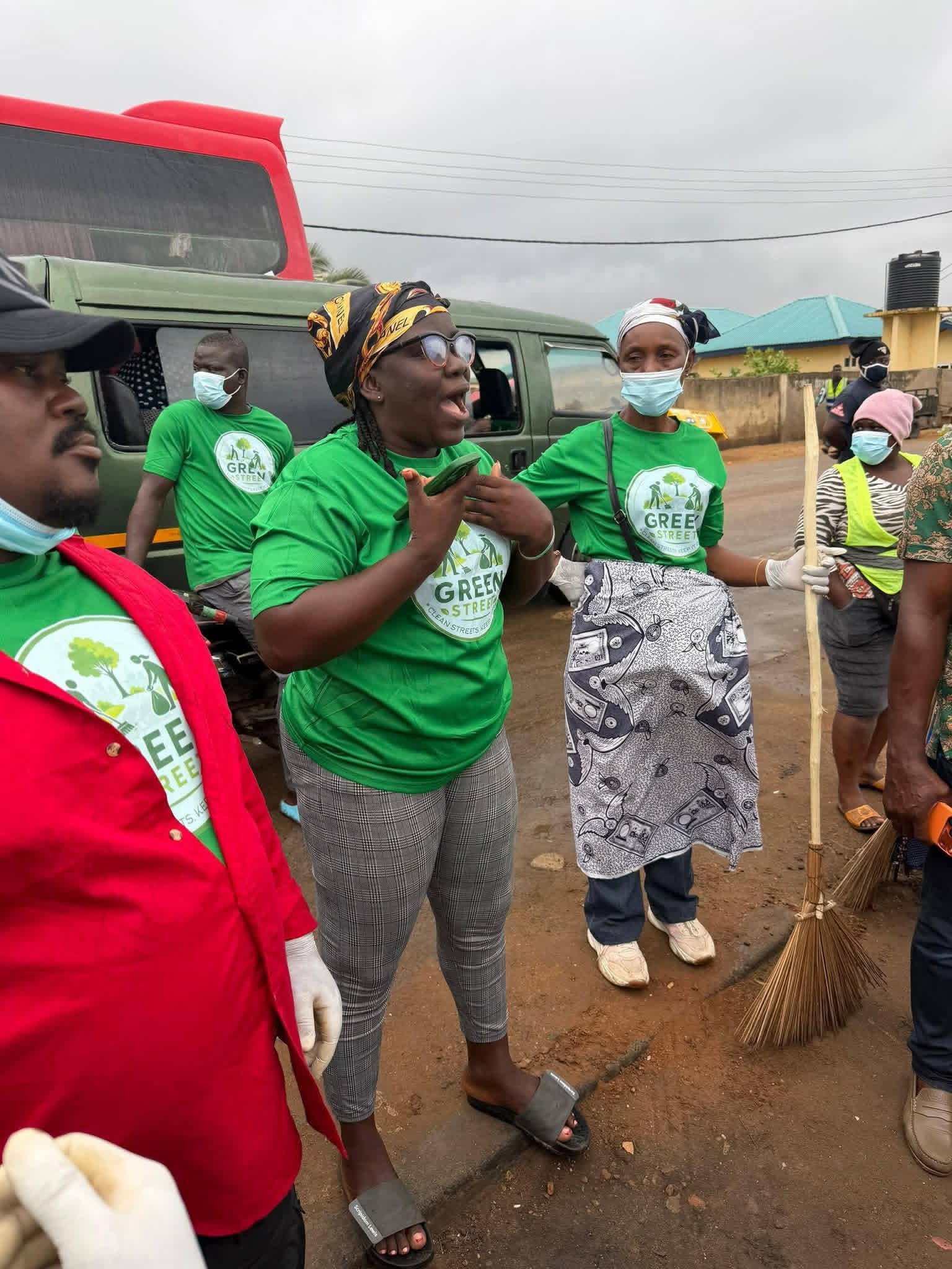 Aflao Youth Spearhead Sanitation Drive Through Volunteer Cleanup Campaigns