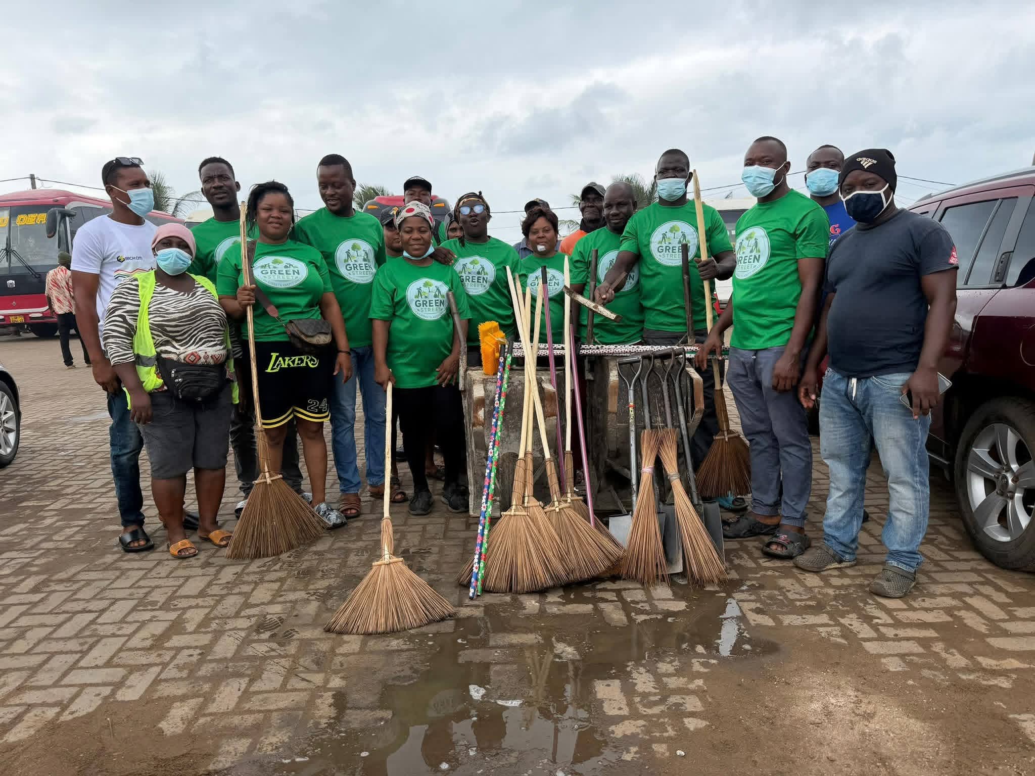 Aflao Youth Spearhead Sanitation Drive Through Volunteer Cleanup Campaigns