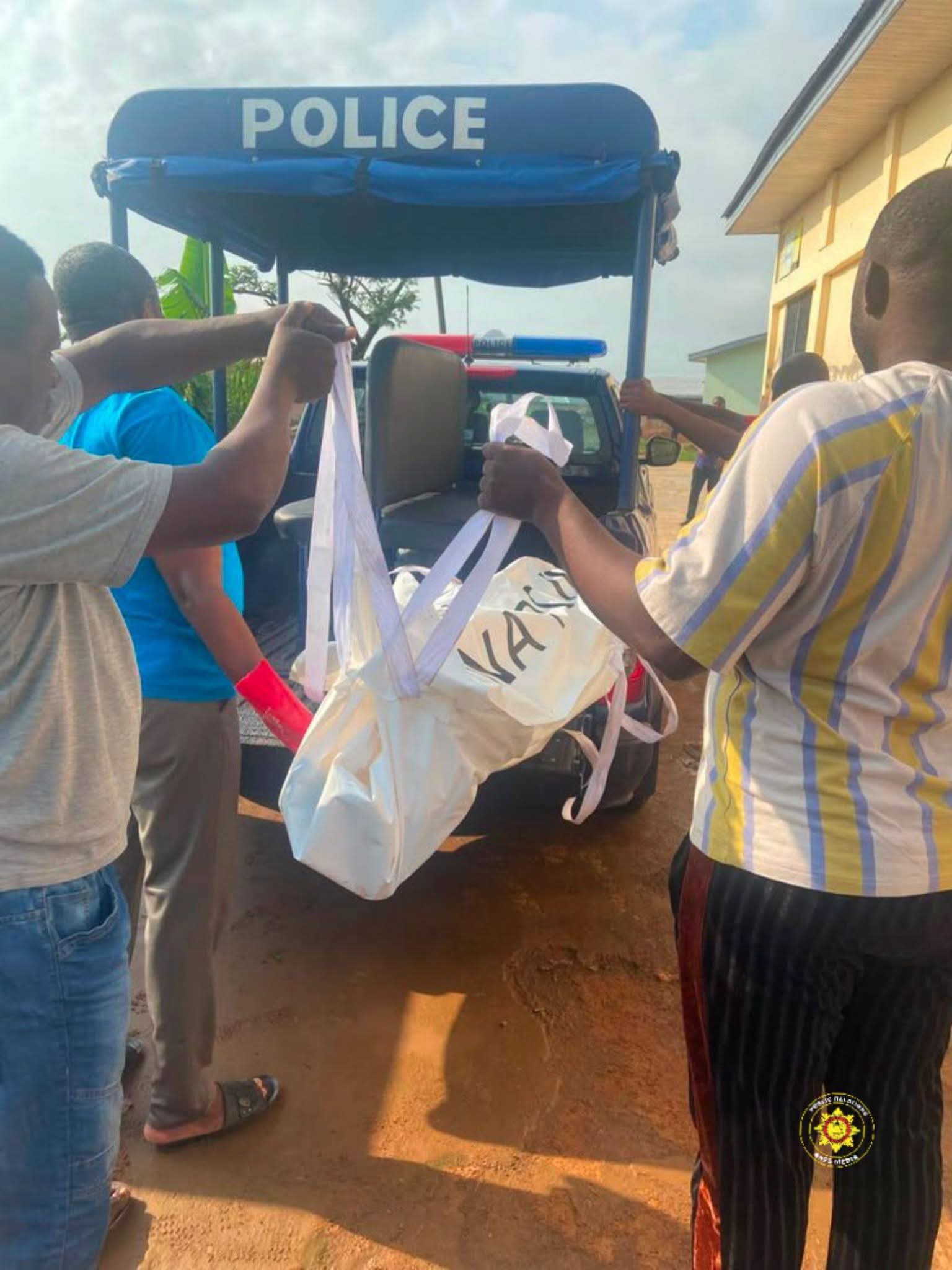 Tragedy Strikes Kpando-Gabi: GNFS Recovers Body of Man from Flooded Drainage Channel