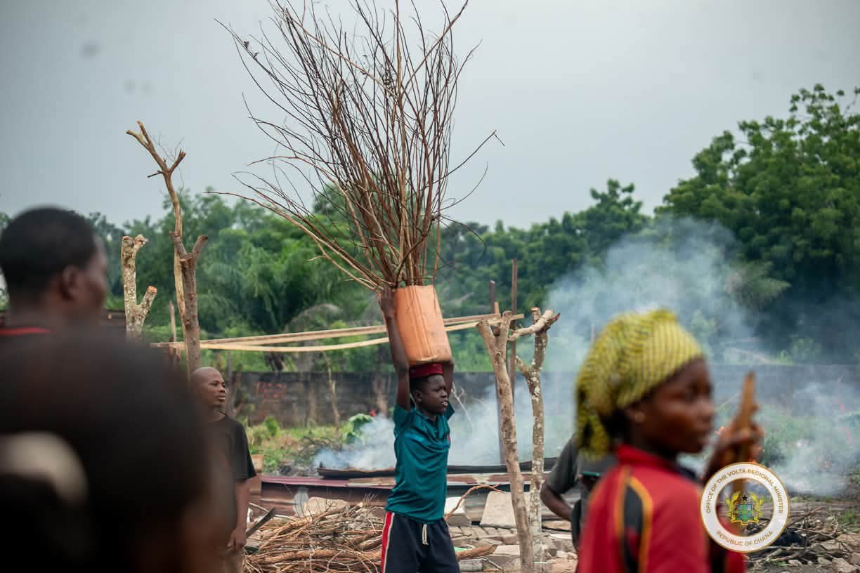 “Our Actions, Our Future”: Hon. James Gunu Joins Volta Residents in National Sanitation Drive