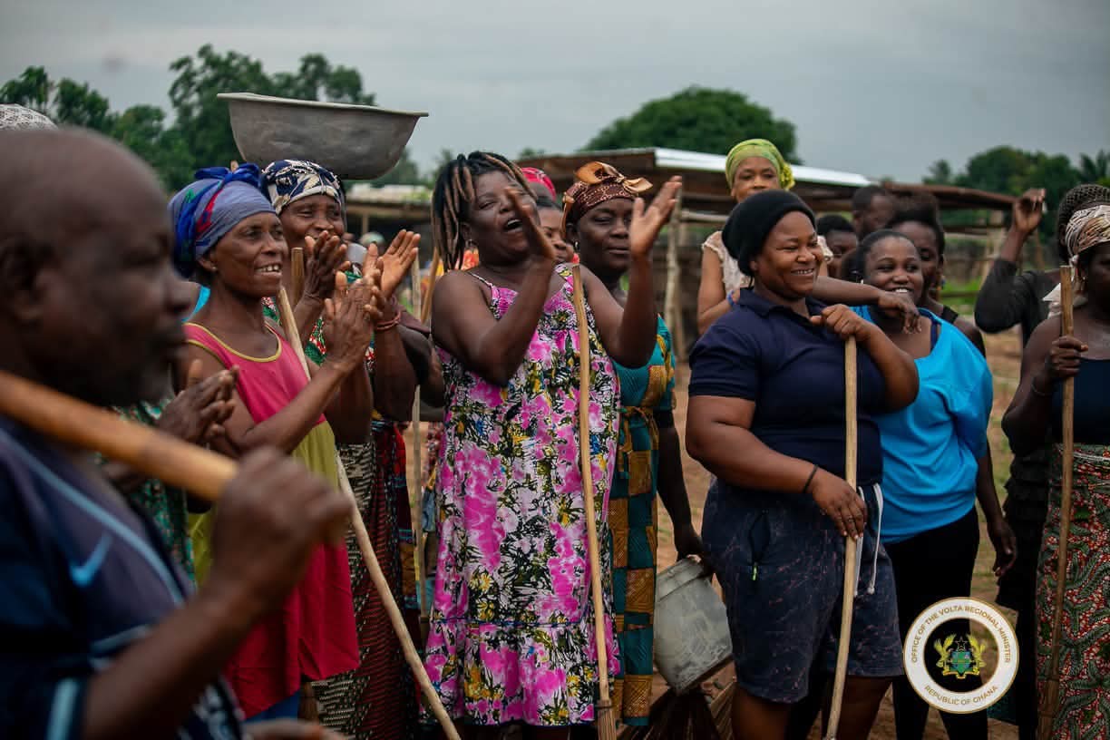 “Our Actions, Our Future”: Hon. James Gunu Joins Volta Residents in National Sanitation Drive