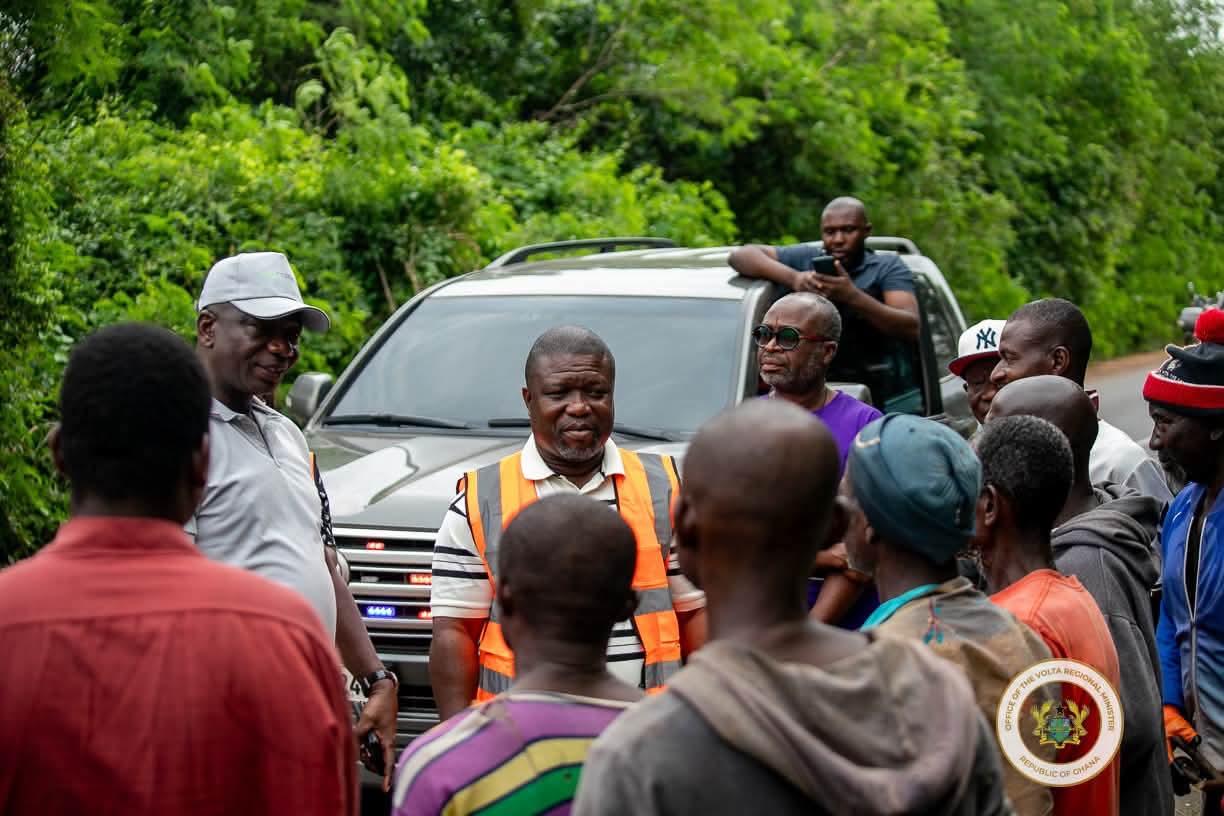 “Our Actions, Our Future”: Hon. James Gunu Joins Volta Residents in National Sanitation Drive