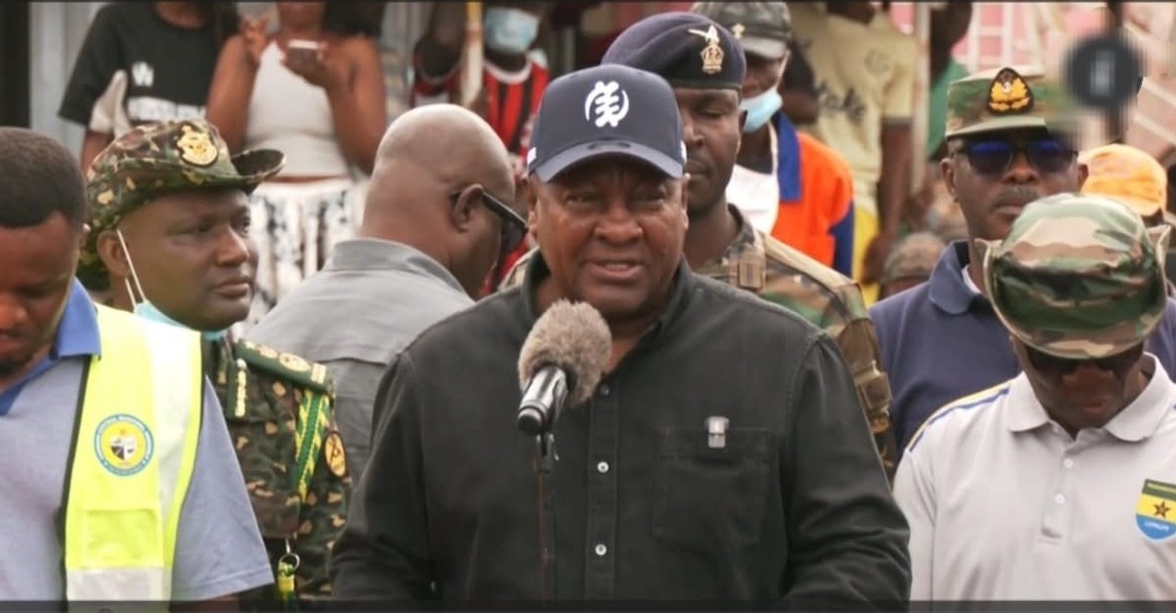 President Mahama Urges All Ghanaians to Join National Post-Flood Cleanup Drive