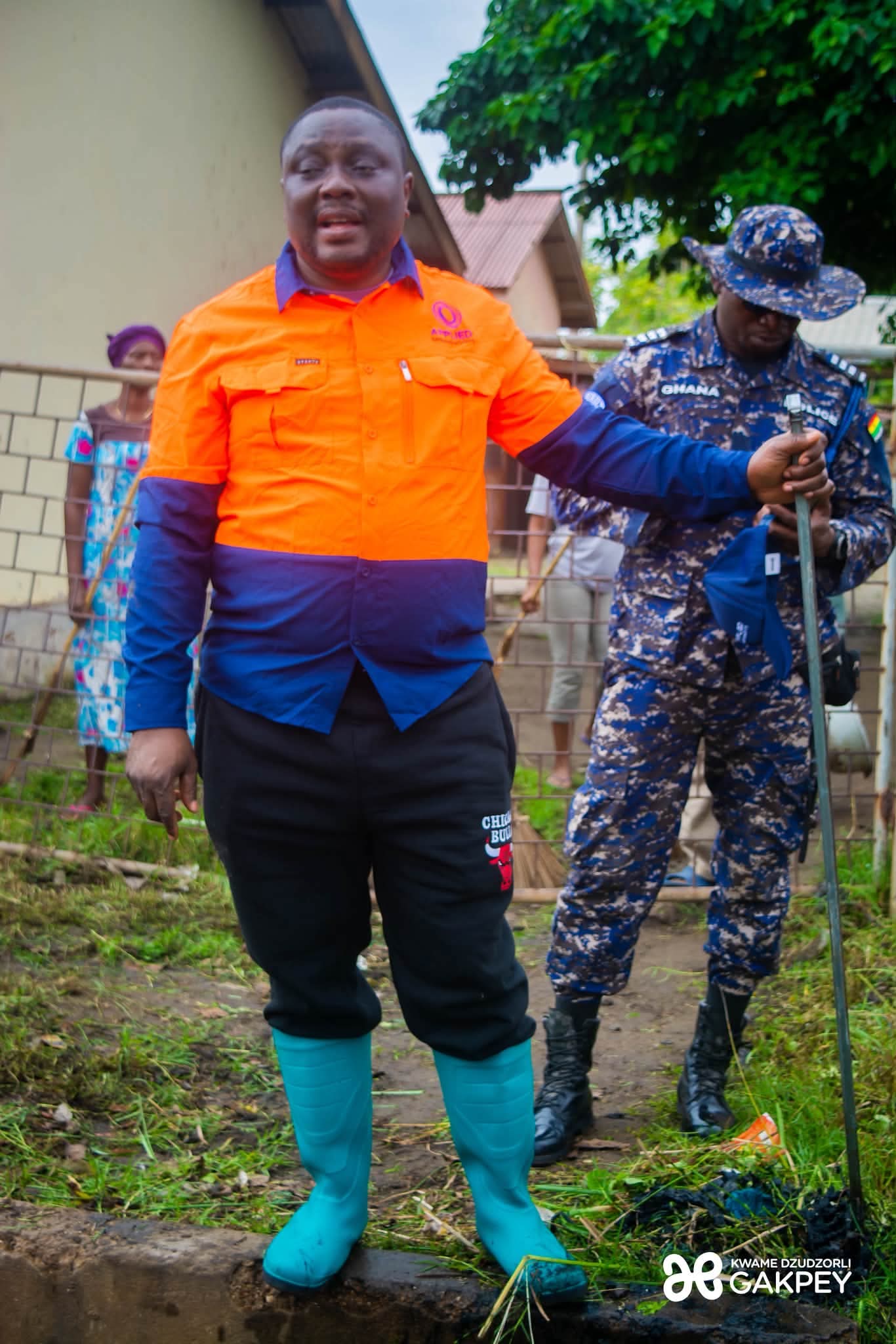 Keta MP Hon. Dzudzorli Gakpey Joins Massive National Clean-Up Exercise