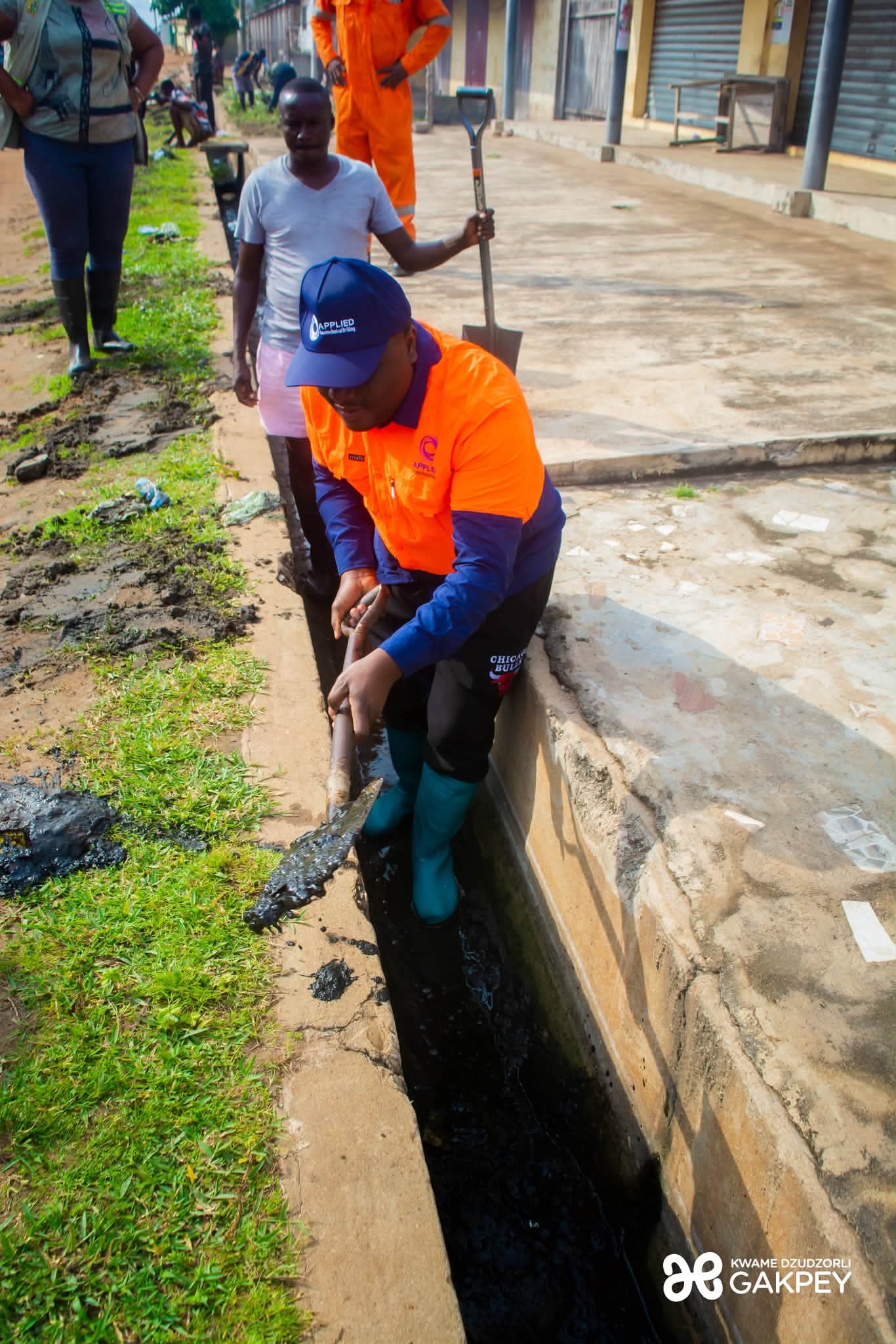 Keta MP Hon. Dzudzorli Gakpey Joins Massive National Clean-Up Exercise