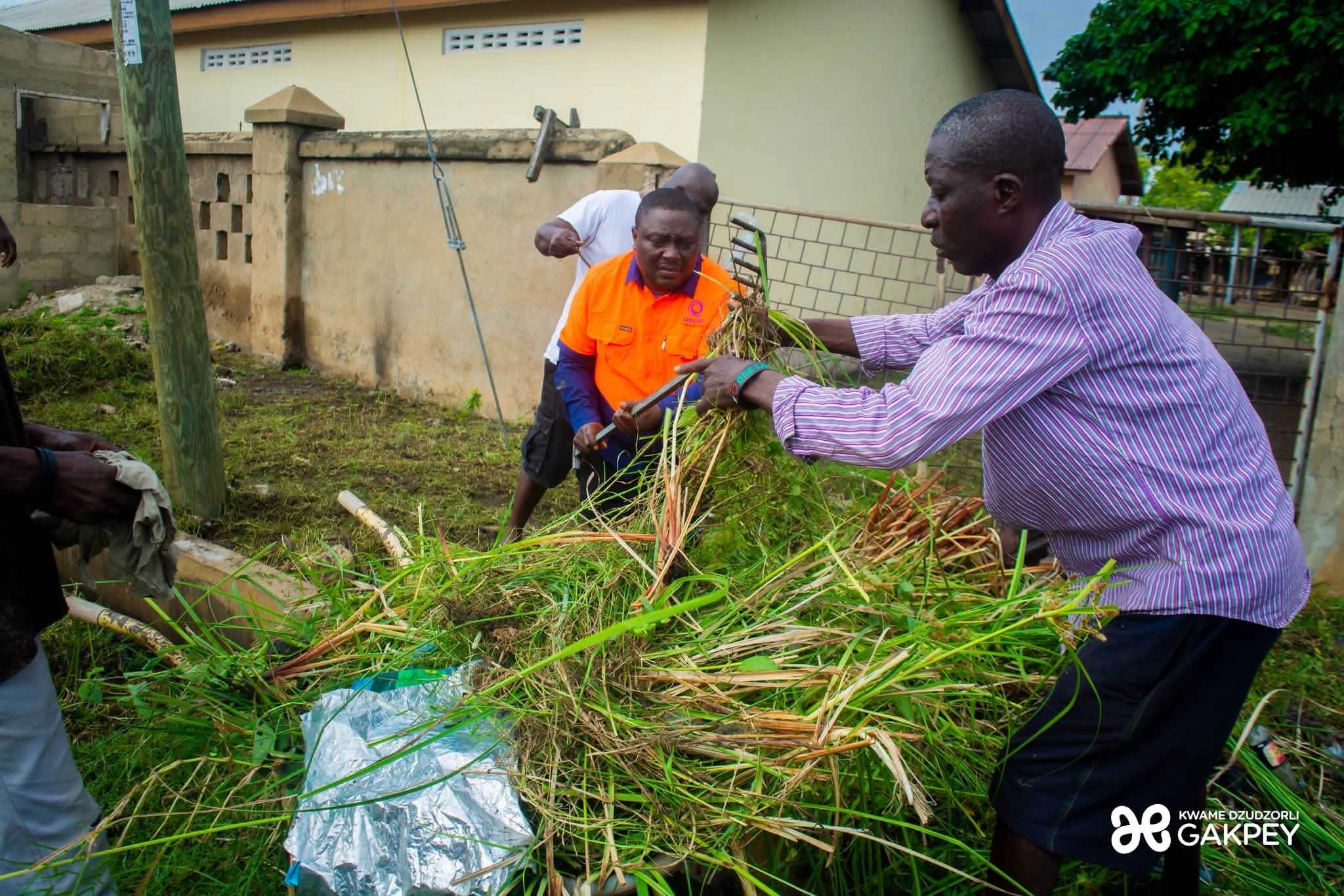 Keta MP Hon. Dzudzorli Gakpey Joins Massive National Clean-Up Exercise