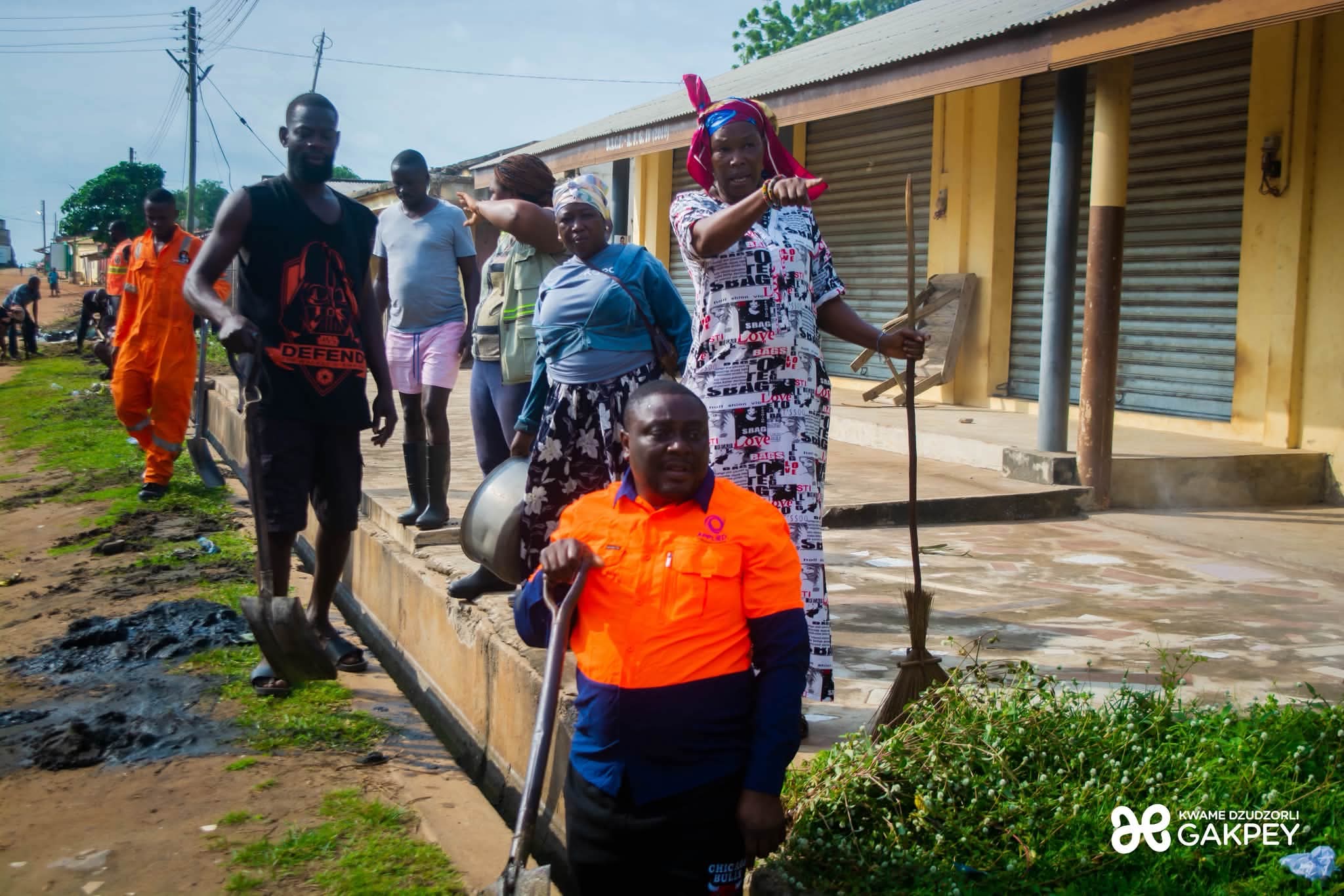 Keta MP Hon. Dzudzorli Gakpey Joins Massive National Clean-Up Exercise