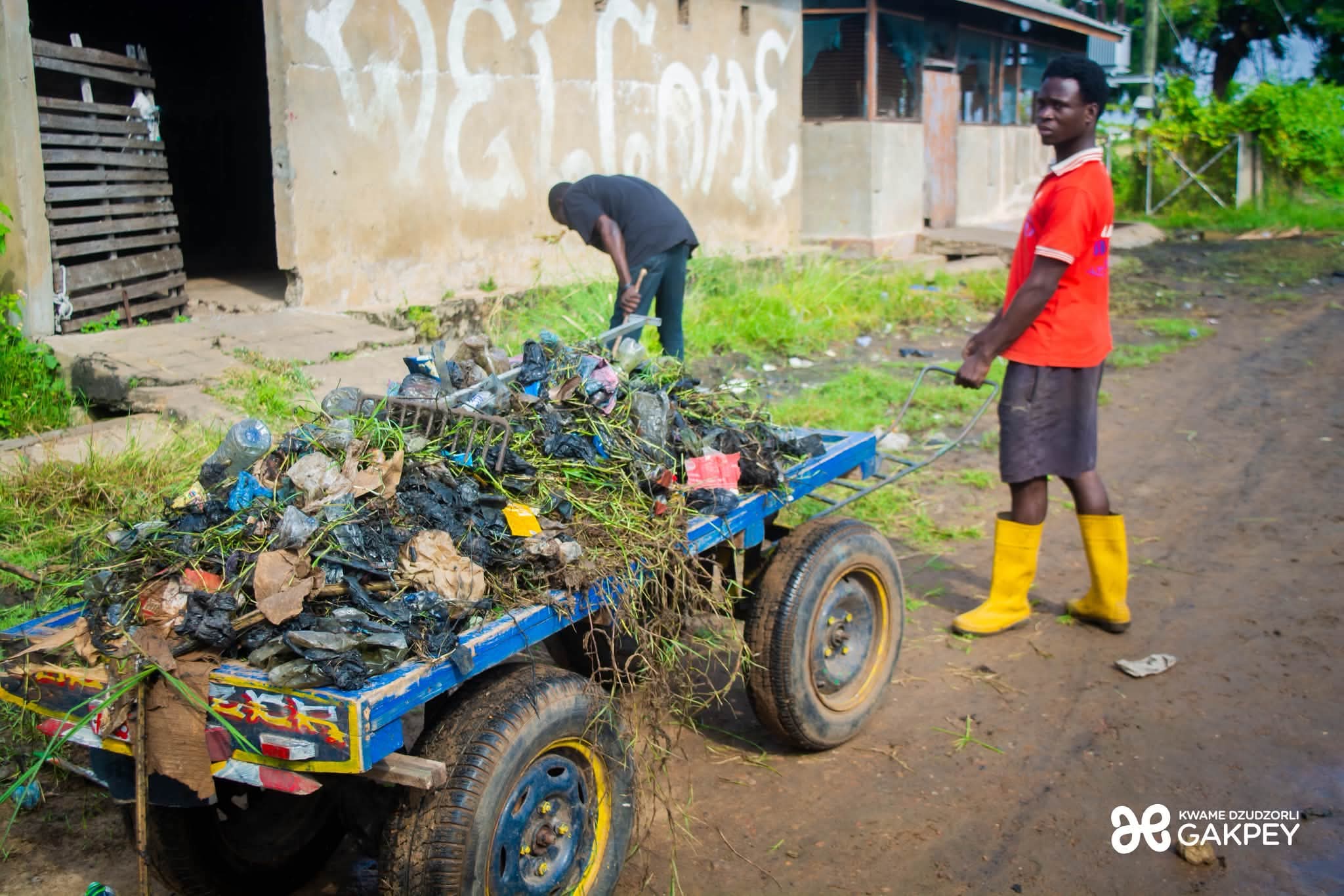 Keta MP Hon. Dzudzorli Gakpey Joins Massive National Clean-Up Exercise