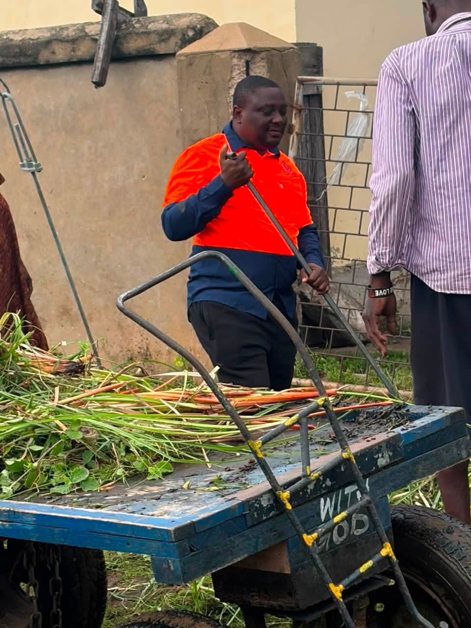 Keta MP Hon. Dzudzorli Gakpey Joins Massive National Clean-Up Exercise