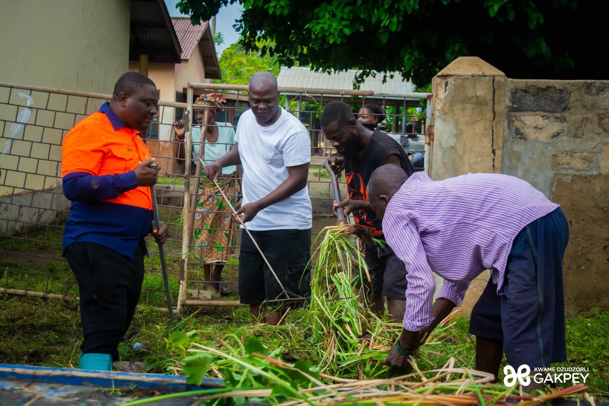 Keta MP Hon. Dzudzorli Gakpey Joins Massive National Clean-Up Exercise