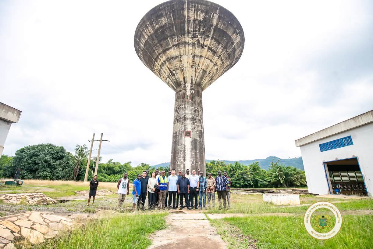 Hon James Gunu, Chinese Investors Explore Expansion at Kpeve Water Pumping Station