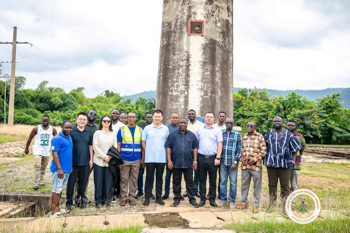 Hon James Gunu, Chinese Investors Explore Expansion at Kpeve Water Pumping Station