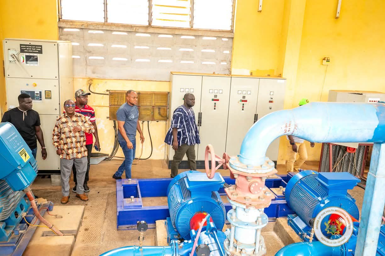 Hon James Gunu, Chinese Investors Explore Expansion at Kpeve Water Pumping Station