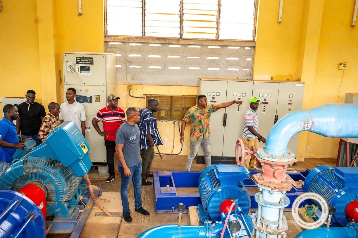 Hon James Gunu, Chinese Investors Explore Expansion at Kpeve Water Pumping Station