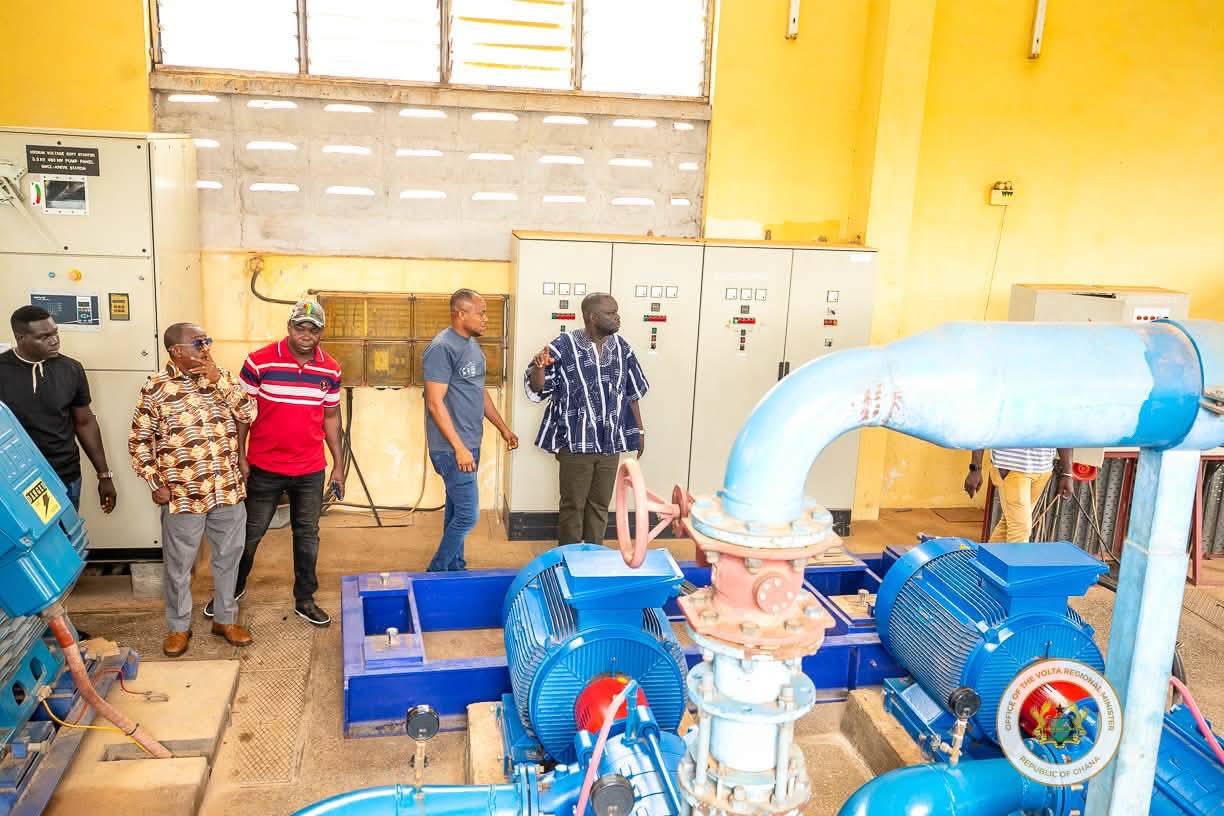 Hon James Gunu, Chinese Investors Explore Expansion at Kpeve Water Pumping Station