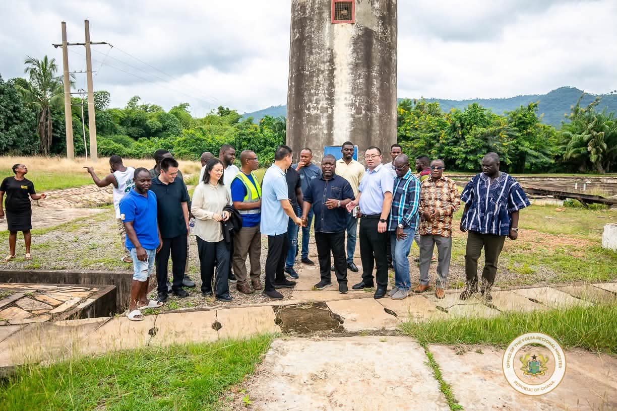 Hon James Gunu, Chinese Investors Explore Expansion at Kpeve Water Pumping Station