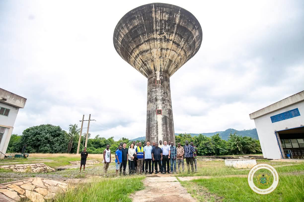 Hon James Gunu, Chinese Investors Explore Expansion at Kpeve Water Pumping Station