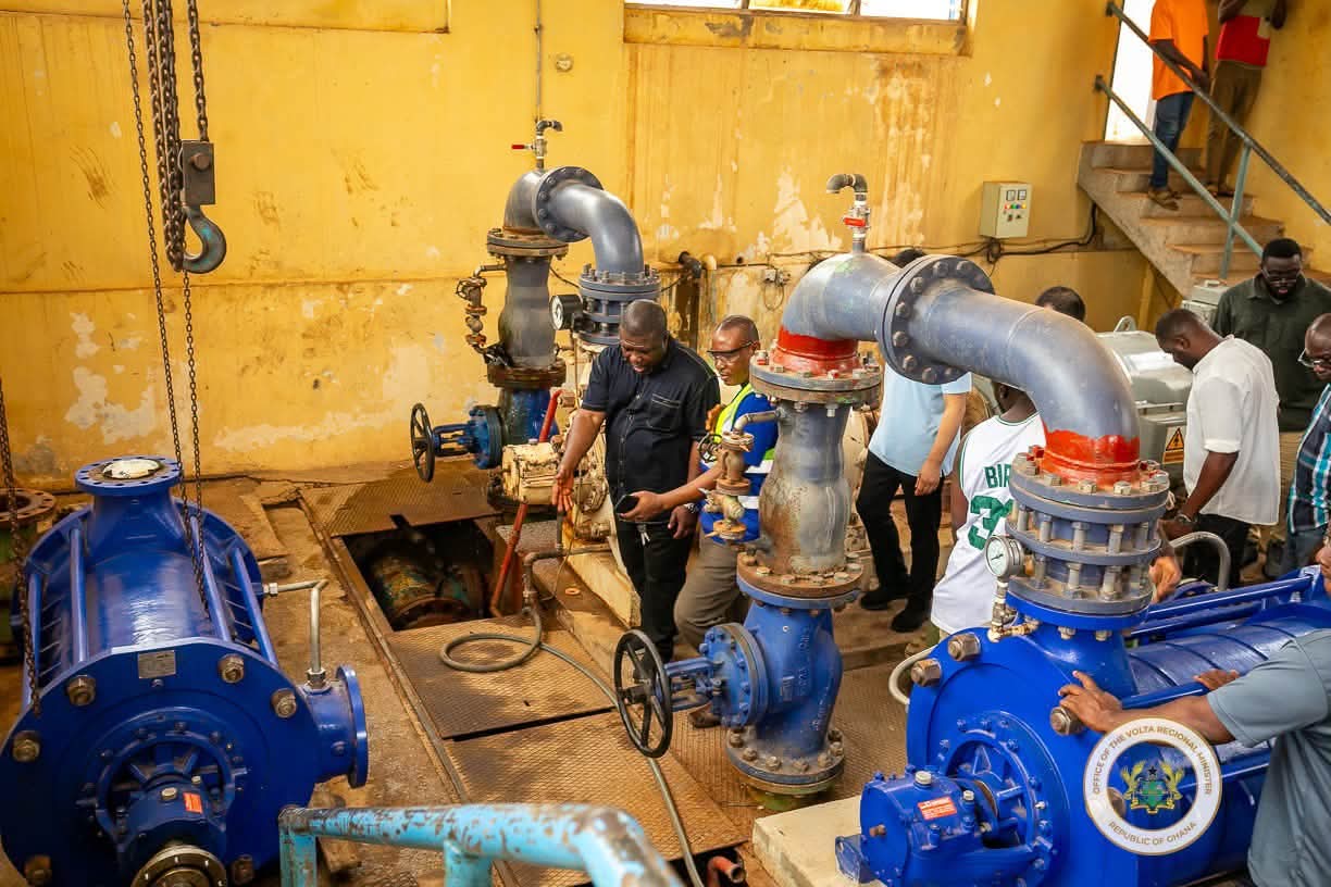 Hon James Gunu, Chinese Investors Explore Expansion at Kpeve Water Pumping Station