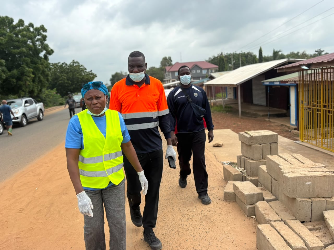 Massive Cleanup Exercise Transforms South Tongu as Security Services Respond to Presidential Directive