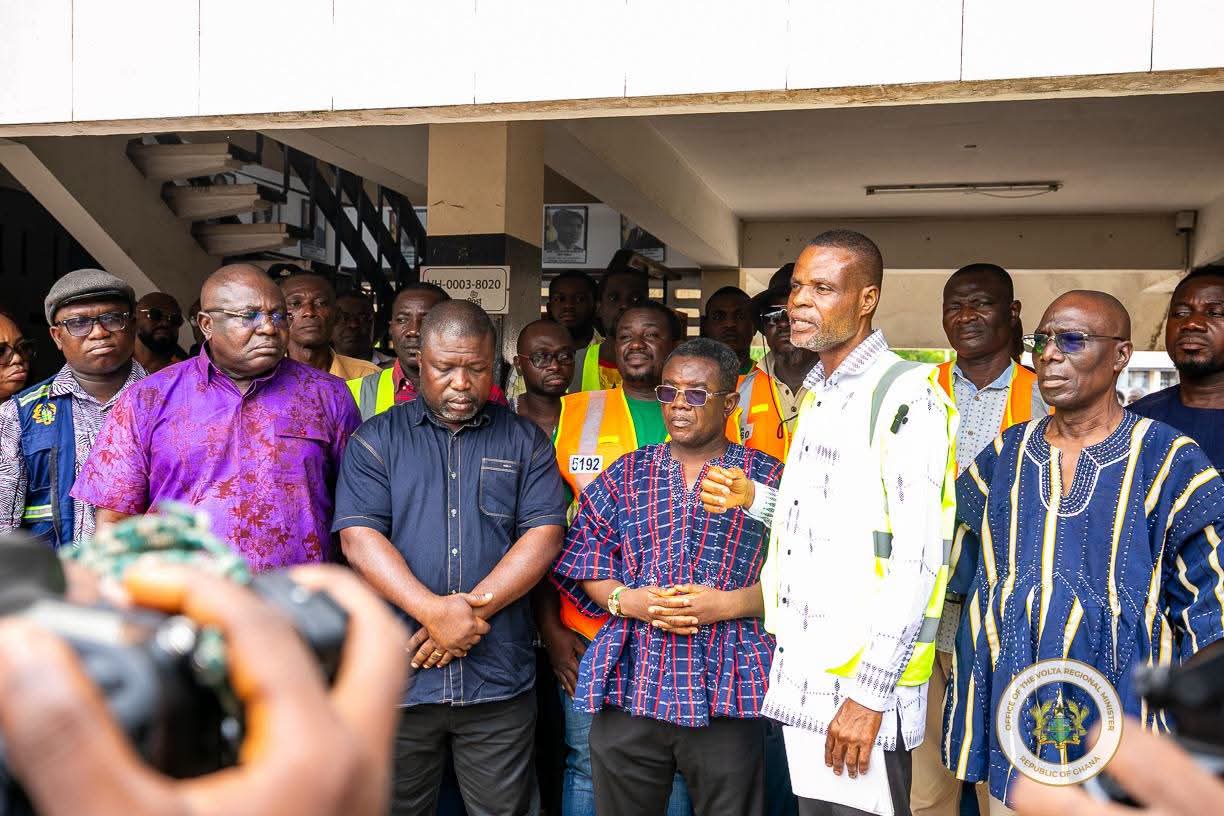 Volta Regional Minister Hands Over Flood Relief Items to 12 Affected Districts