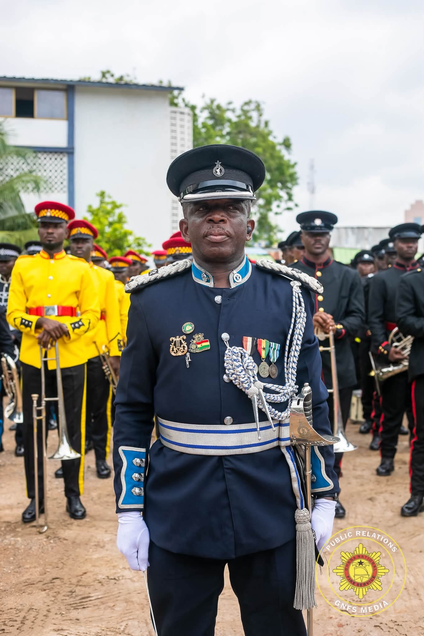 Vice President Opoku-Agyemang Visits Interior Ministry, Urges Integrity and Professionalism in Ghana’s Security Services