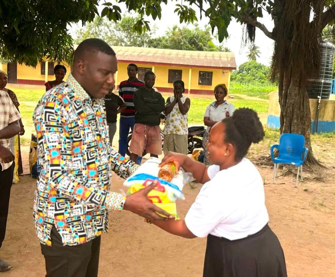 MP Maxwell Lukutor and DCE Victoria Dzeklo Jointly Deliver Urgent Relief Items to Flood Victims in SouthTongu