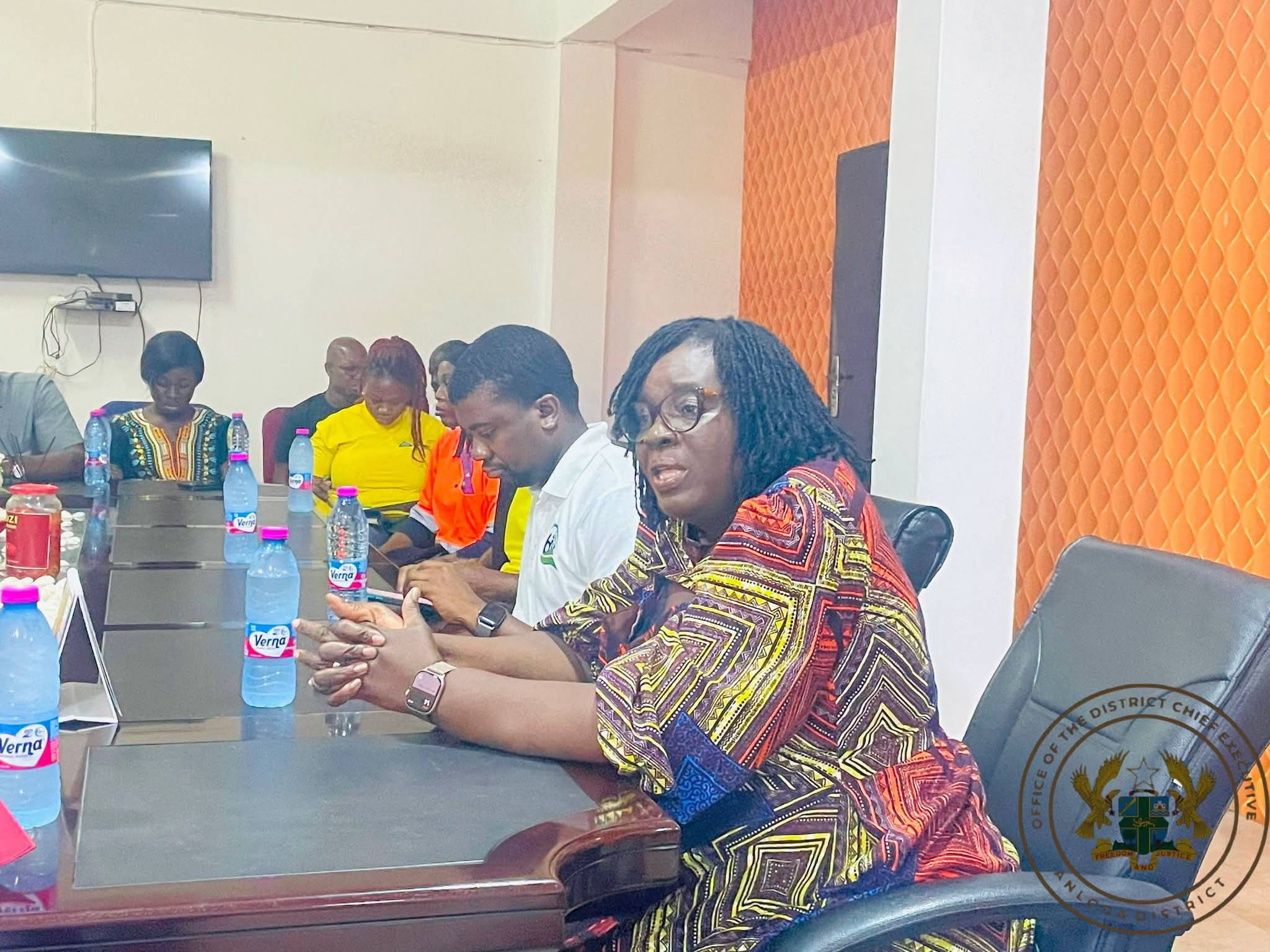 Anloga District Assembly Recieves VRA Delegation for Landmark 75MW Wind Power Project