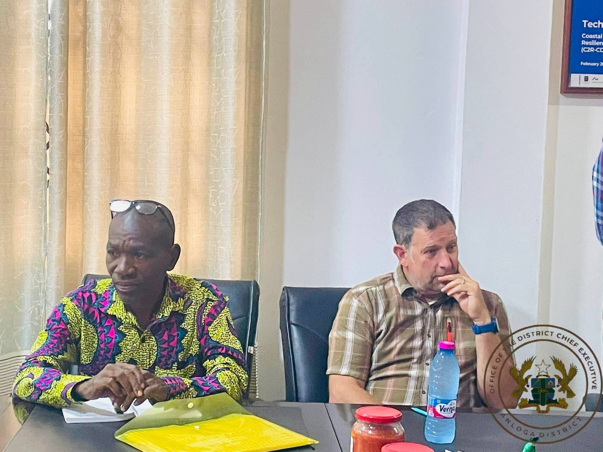 Anloga District Assembly Recieves VRA Delegation for Landmark 75MW Wind Power Project