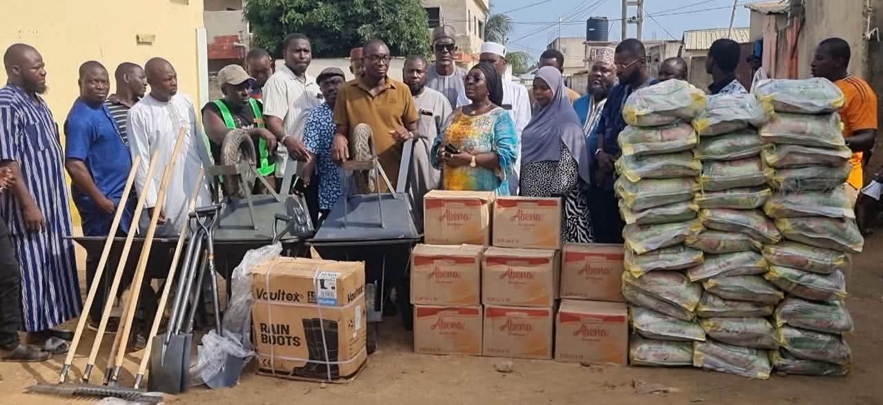 Hon. Abla Dzifa Gomashie Donates Relief Support to Flood-Hit Gakli Community