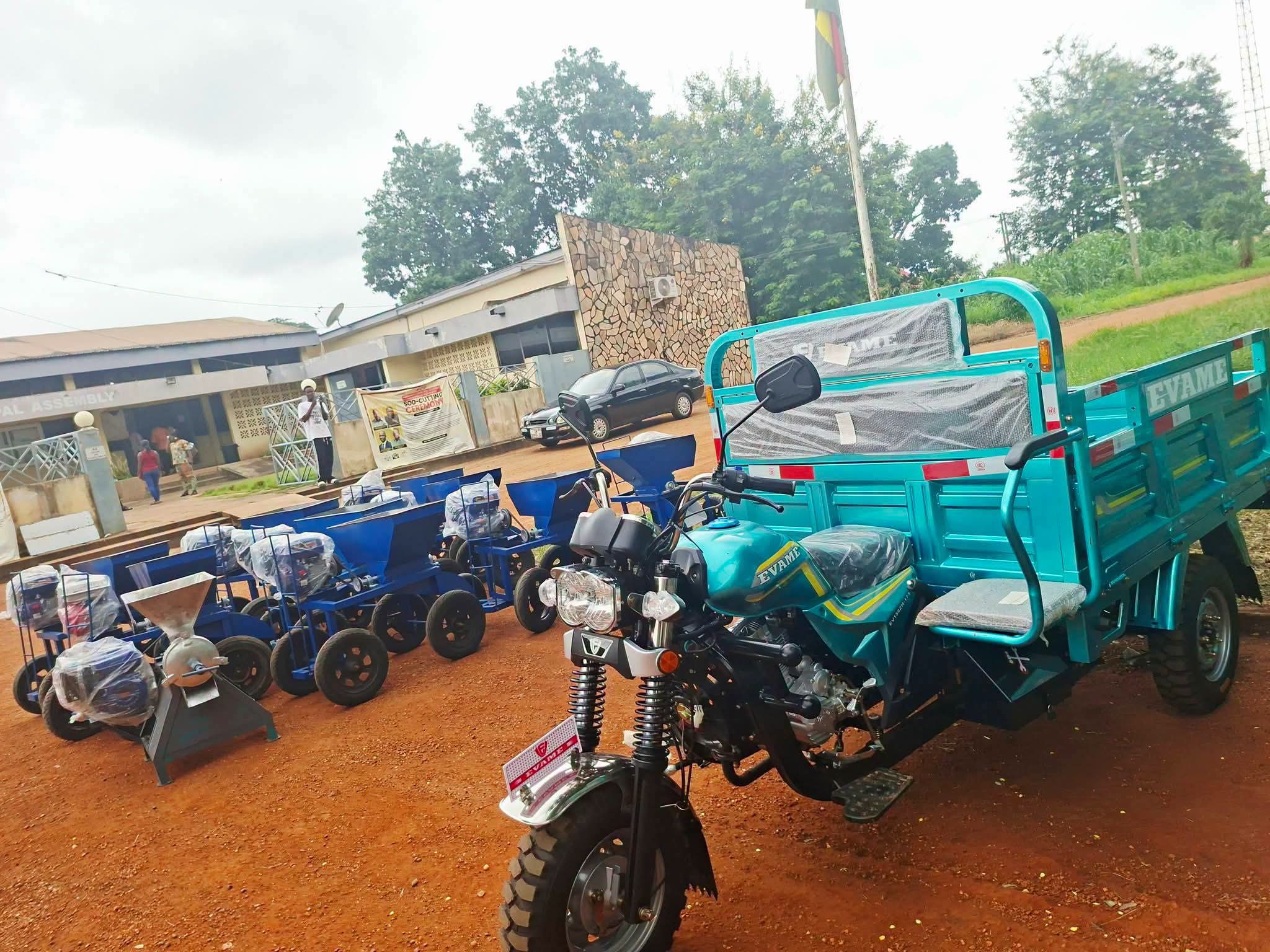 Akatsi South Municipal Assembly Distributes Income-Generating Items to Persons with Disabilities