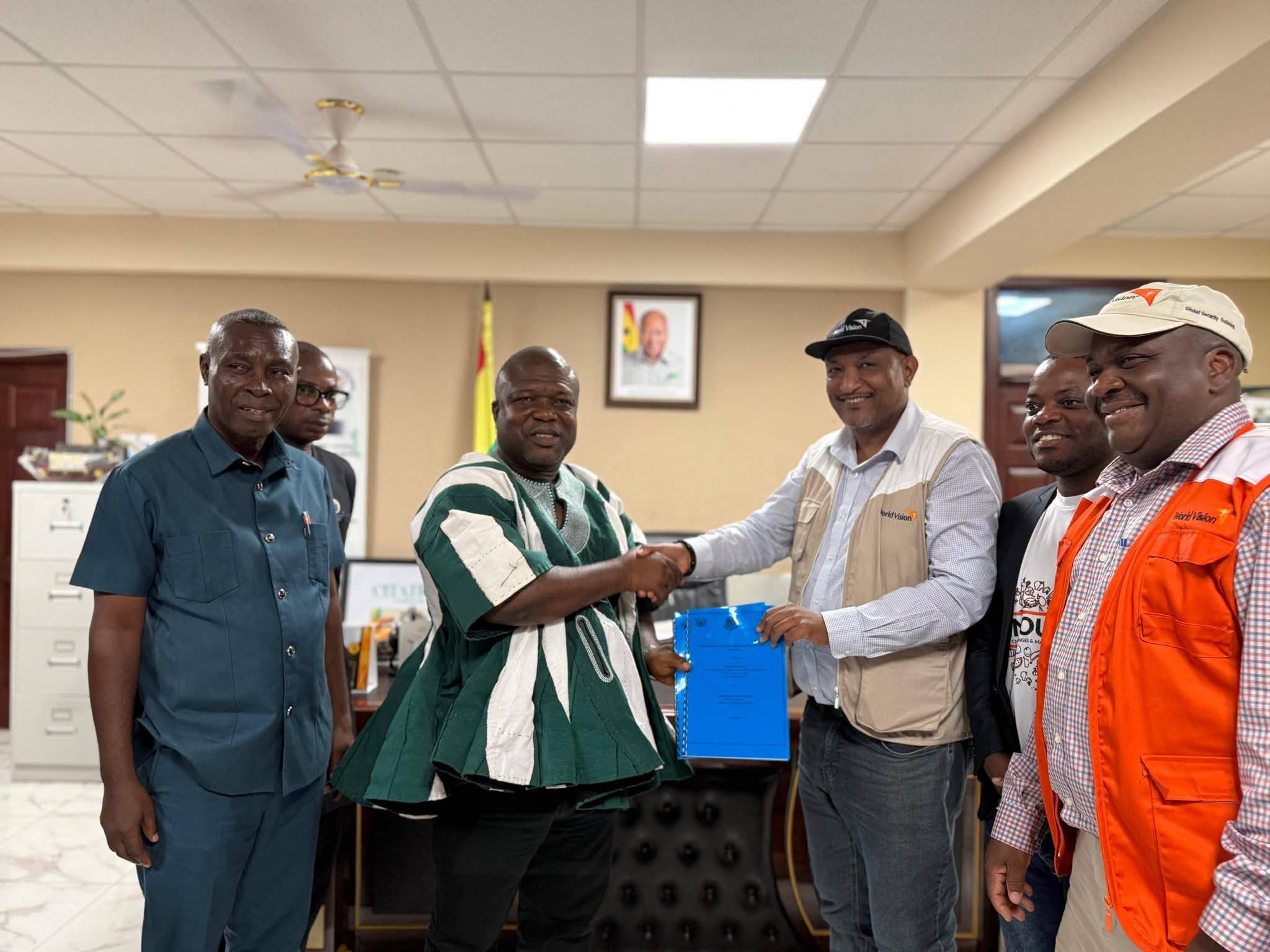 Volta Region Strengthens Partnership with World Vision: MoU Signed to Enhance Water, Sanitation, and Health Services in Agortime-Ziope District