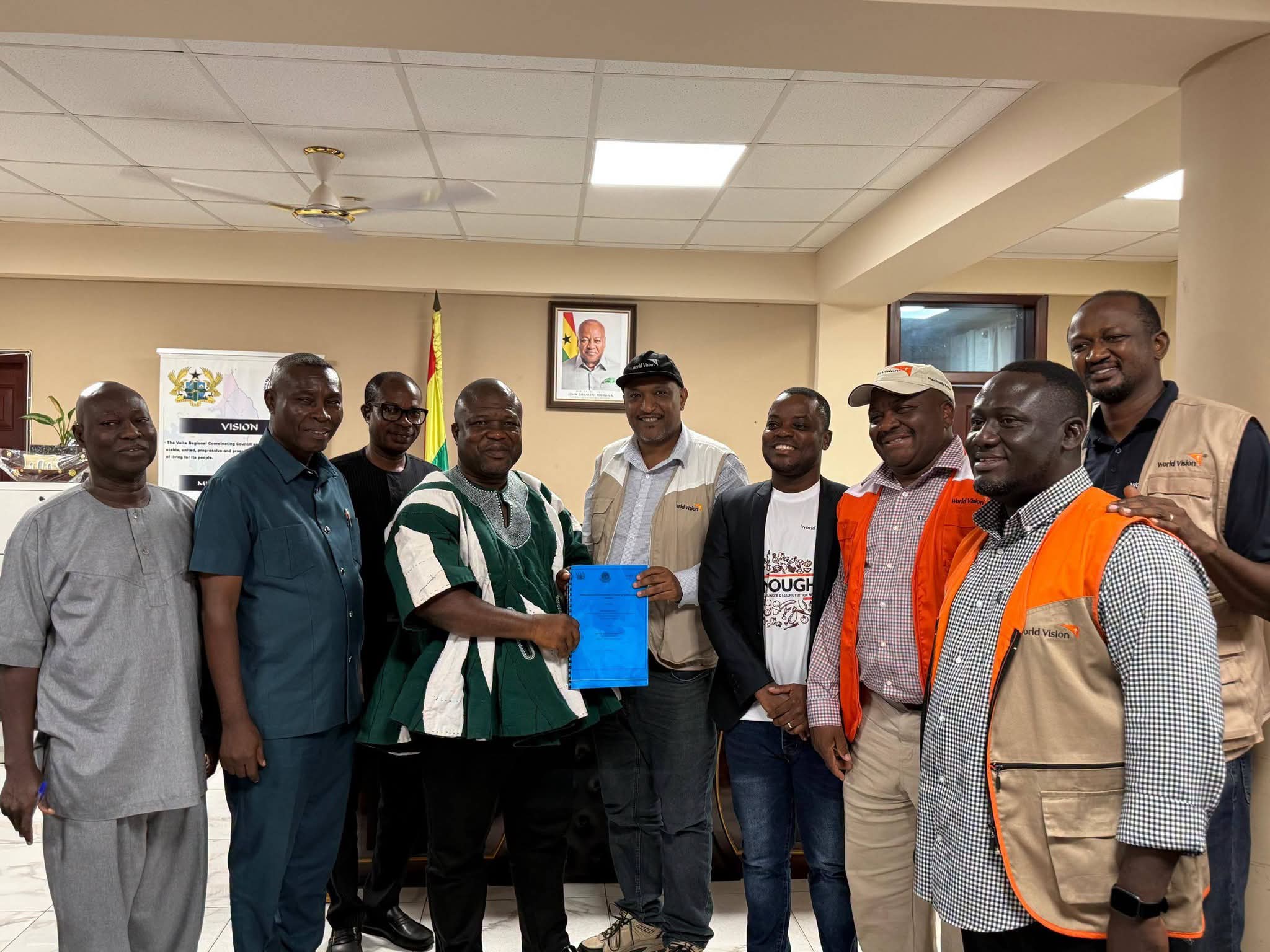 Volta Region Strengthens Partnership with World Vision: MoU Signed to Enhance Water, Sanitation, and Health Services in Agortime-Ziope District
