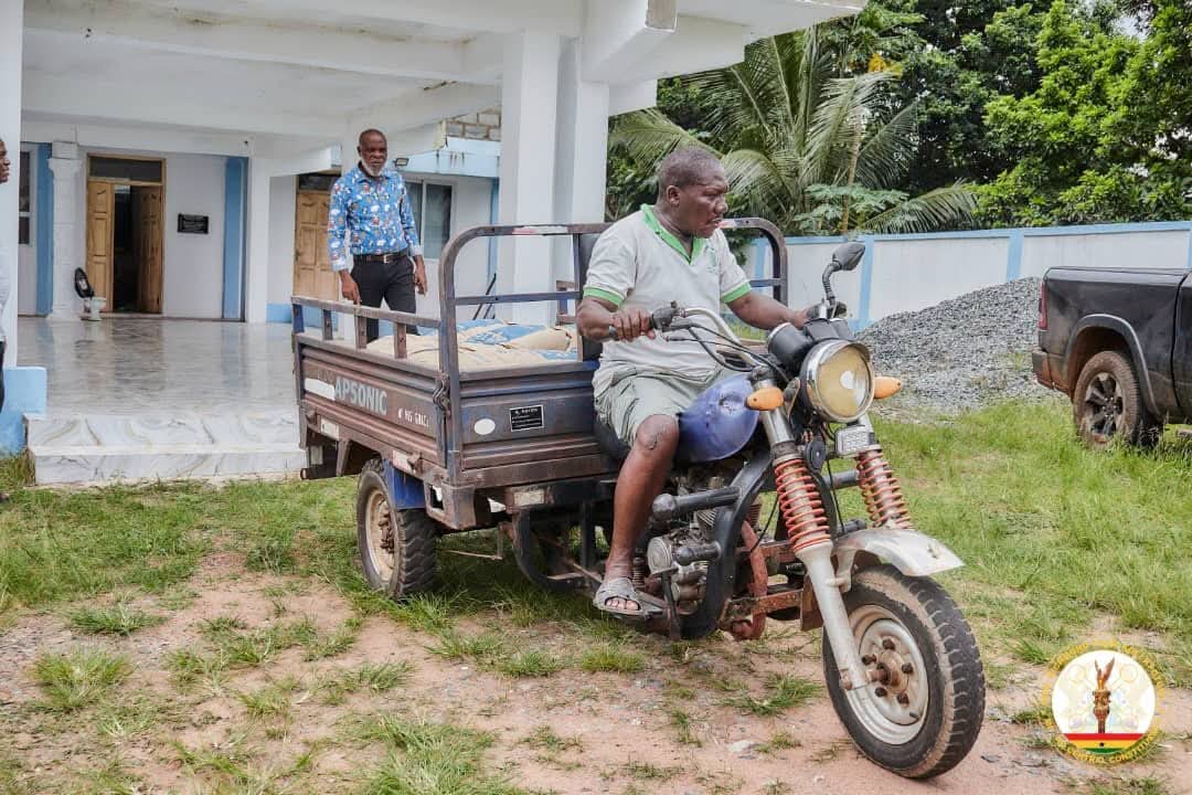 Ho Central MP Edem Kpotosu Donates 20 Bags of Cement to Support GJA Volta Press Centre Project