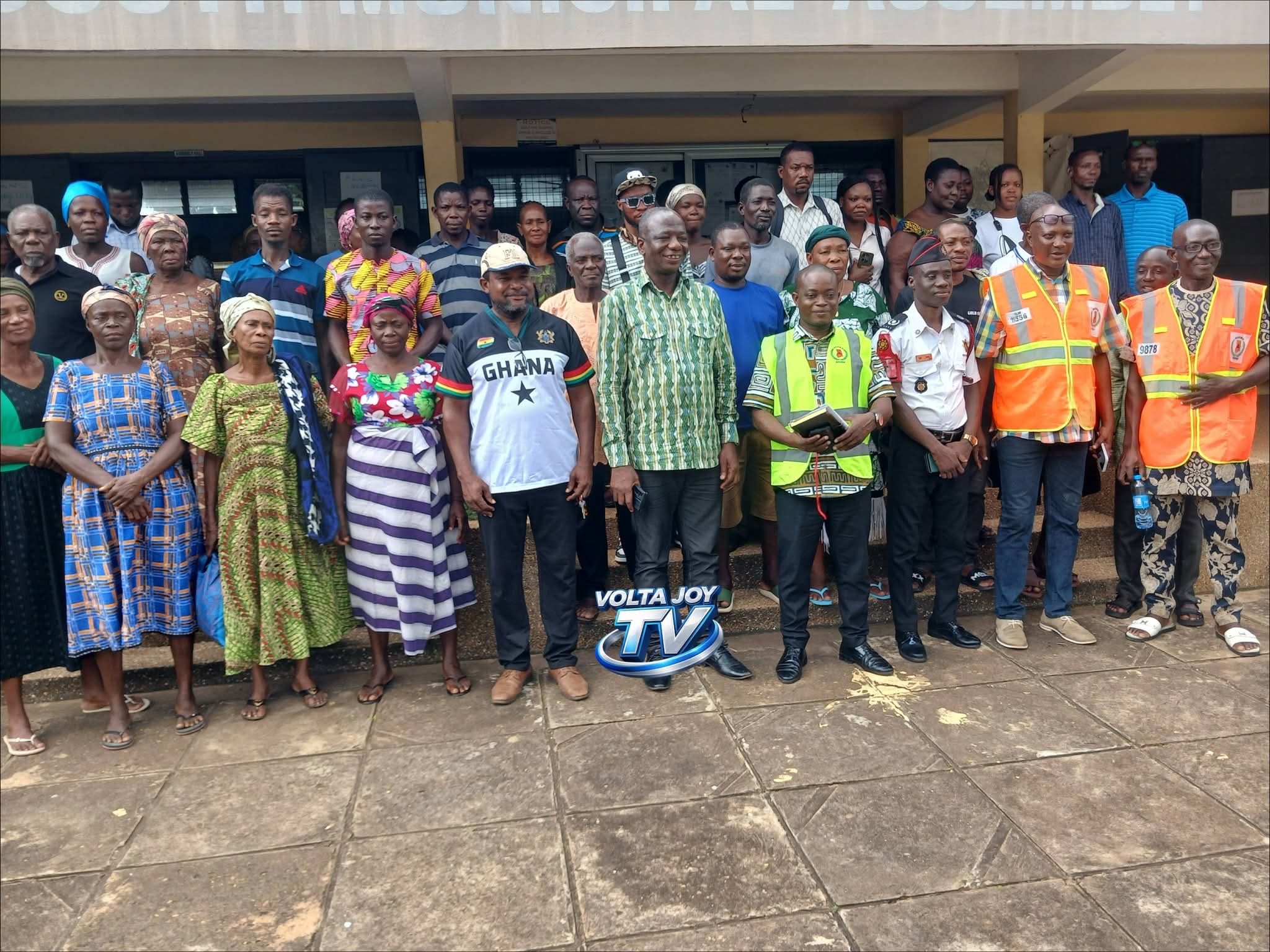 NADMO Delivers Relief to Akatsi South Flood Victims
