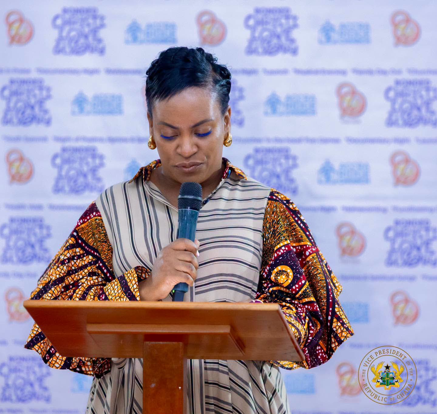 Vice President Opoku-Agyemang Urges Church-Government Collaboration for National Transformation at Accra Ridge Church’s 90th Anniversary