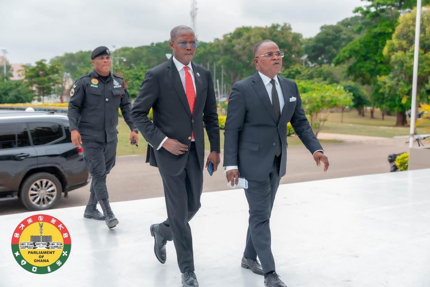 Hon. Bernard Ahiafor Joins Vice President and Stakeholders at Wreath-Laying Ceremony Honouring Late Rt. Hon. Justice Daniel Francis Annan