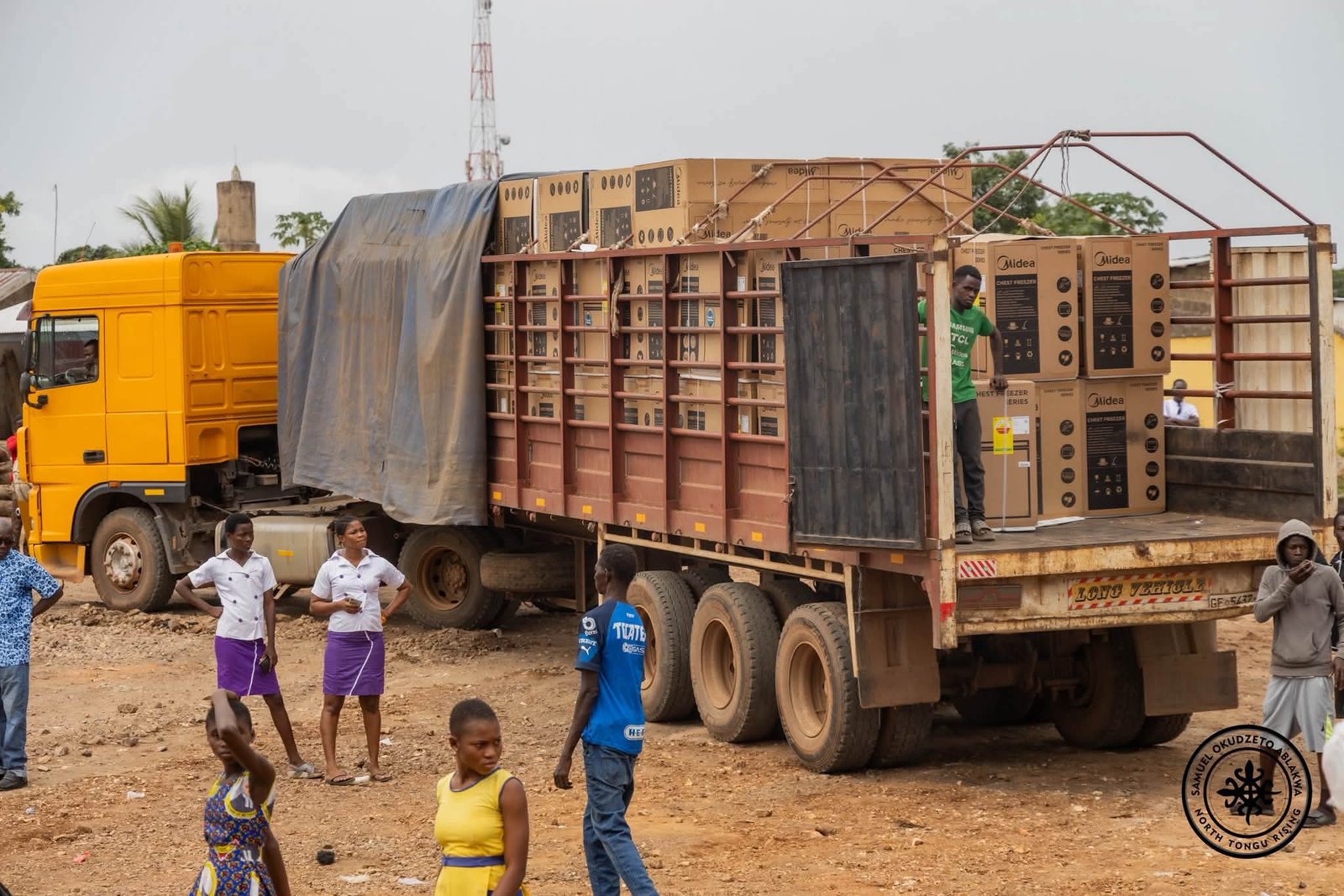 Hon Samuel Okudzeto Ablakwa Donates 100 Refrigerators to Support Market Women in North Tongu