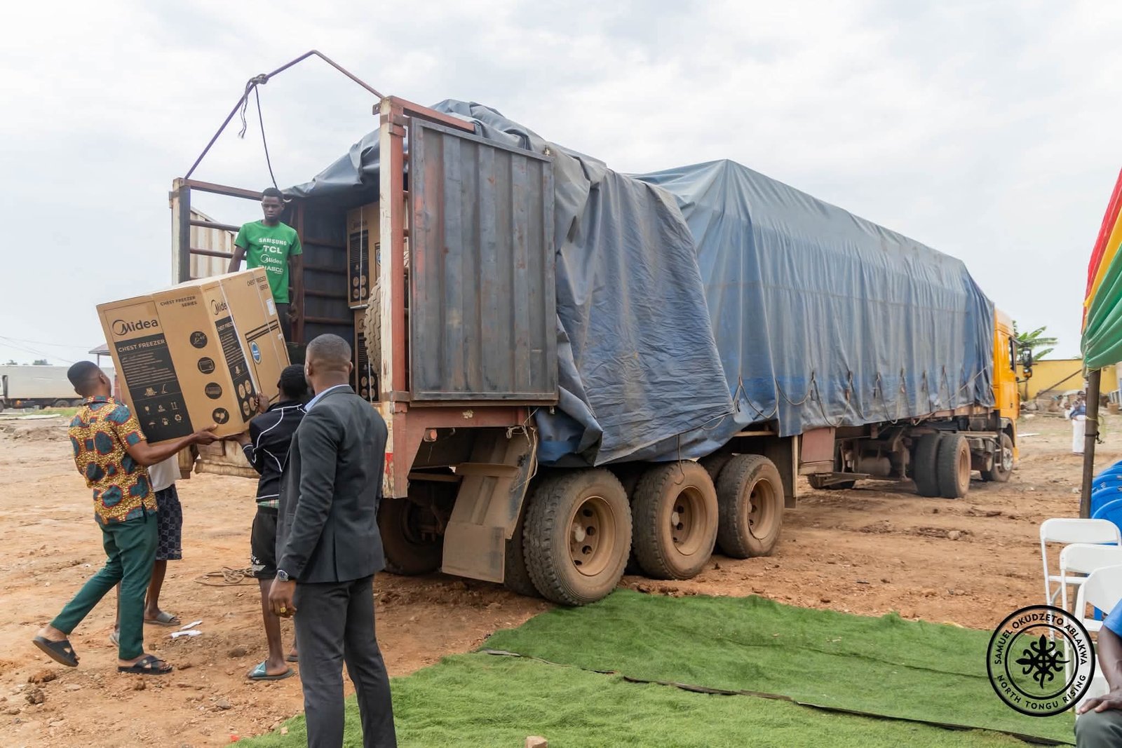 Hon Samuel Okudzeto Ablakwa Donates 100 Refrigerators to Support Market Women in North Tongu