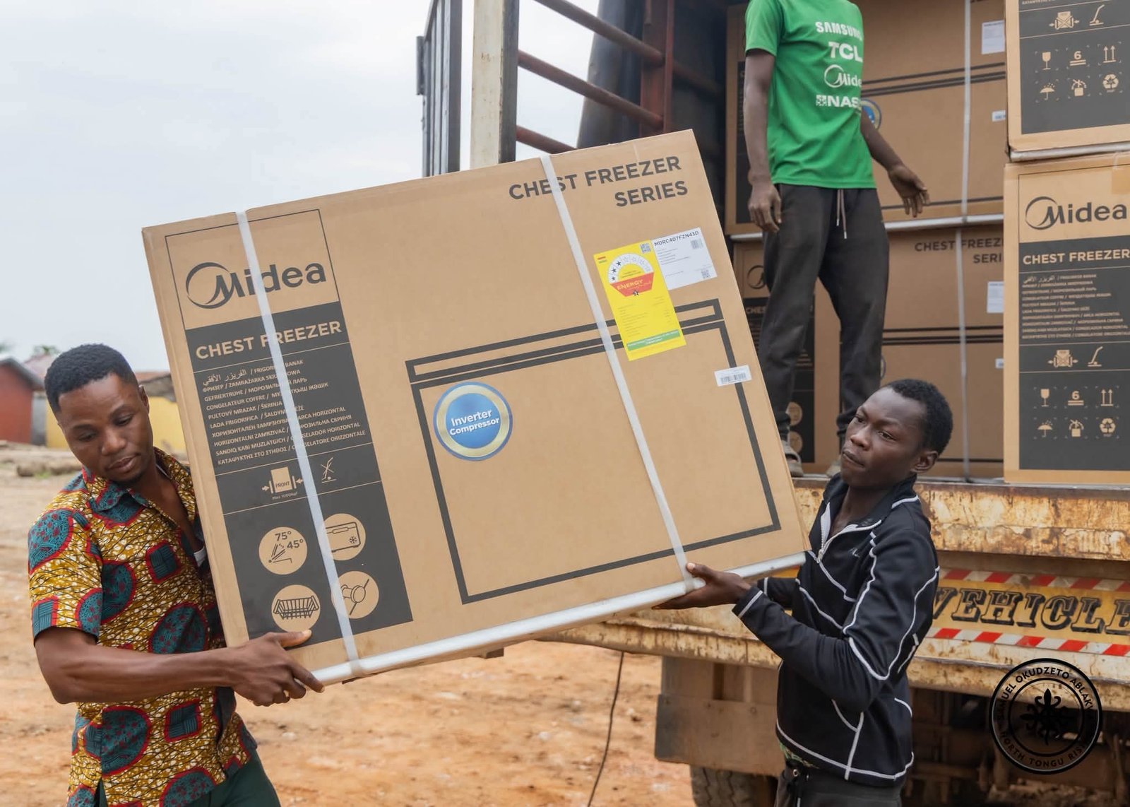 Hon Samuel Okudzeto Ablakwa Donates 100 Refrigerators to Support Market Women in North Tongu