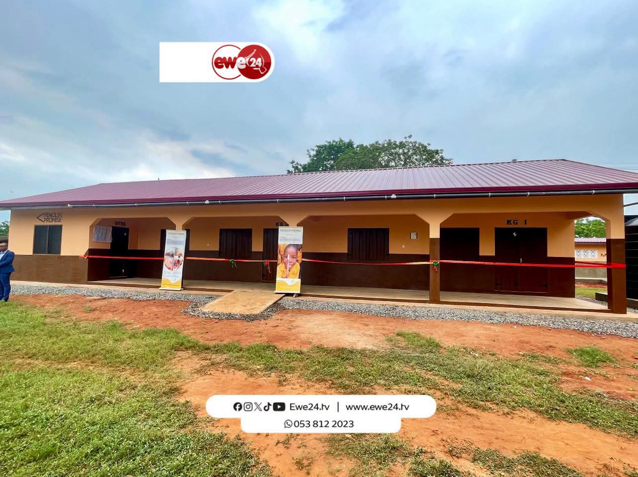 Hon. Eric Agbana Commissions New Kindergarten Block to Transform Early Childhood Education in Kpeyiborkope