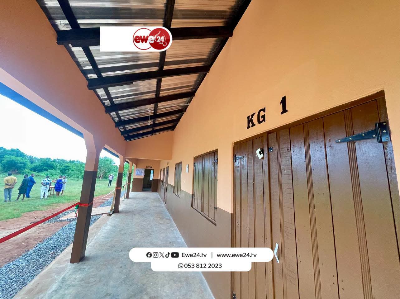 Hon. Eric Agbana Commissions New Kindergarten Block to Transform Early Childhood Education in Kpeyiborkope