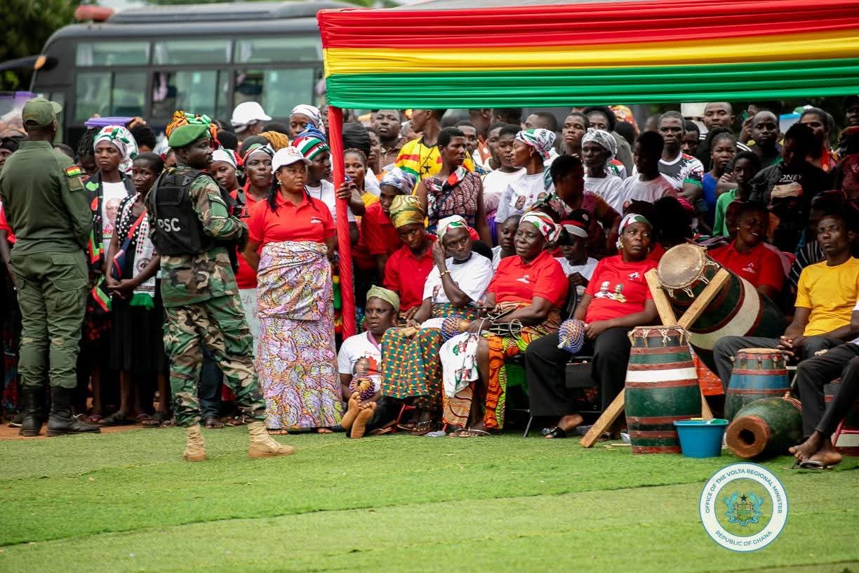 President Mahama Concludes Successful ResettingGhana Tour in Volta Region