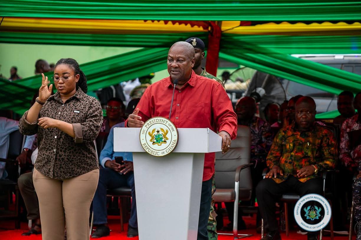 President Mahama Concludes Successful ResettingGhana Tour in Volta Region