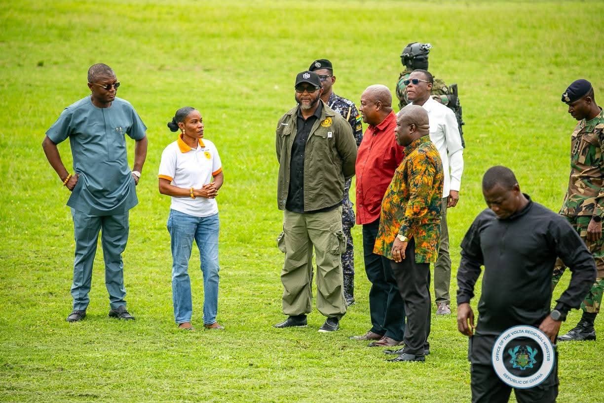 President Mahama Concludes Successful ResettingGhana Tour in Volta Region