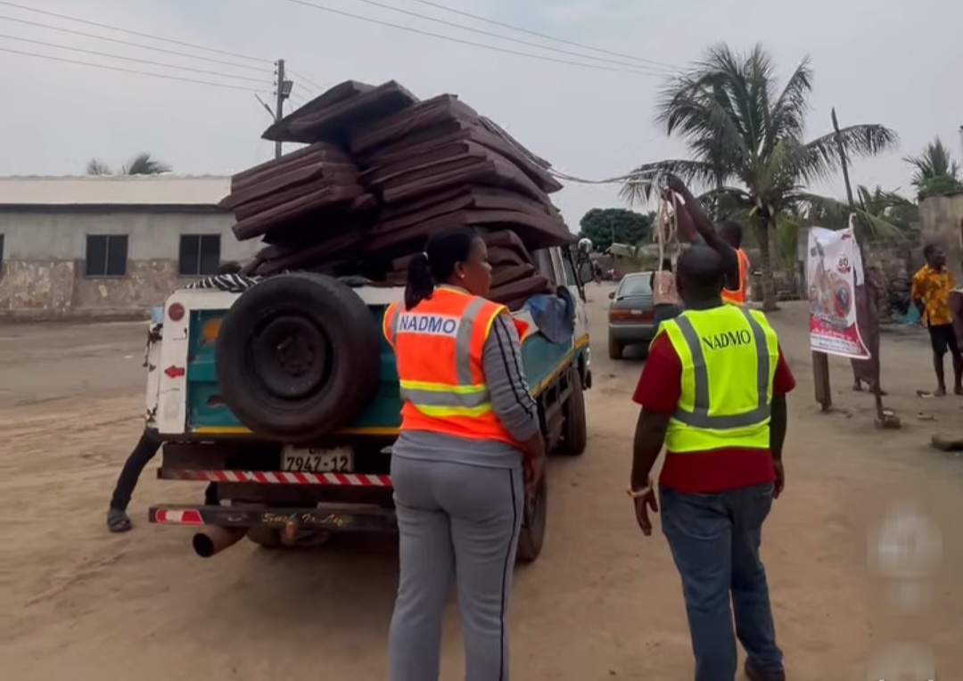 Keta MP Hon. Dzudzorli Gakpey in Collaboration with NADMO Donates Relief Items to Seva Community