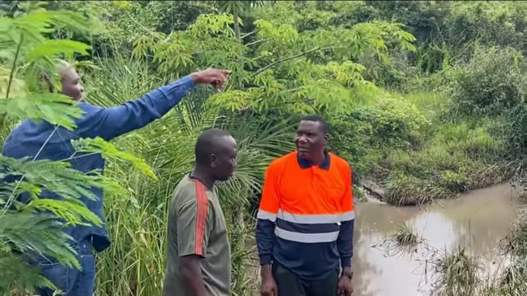 Hon Maxwell Kwame Lukutor Leads Culvert Inspection and Repairs on Sogakope-Adidome Road